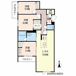 ベレオ本城東 A0203