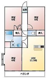 クレセント三ツ木 101