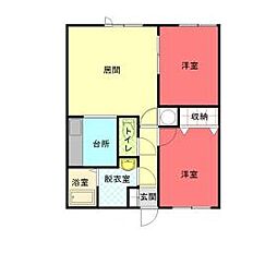リバーサイドハイツＢ 202