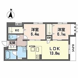 シャーメゾン　西ノ京 101