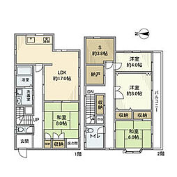鳩岡2丁目戸建 --