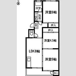 ハイツ小正B 204