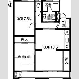 ハイツ北出 A棟 302