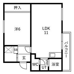 ヴィラナリー苫小牧 401