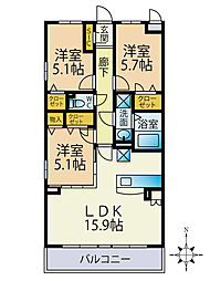 (仮称)プレアｅｖＬ松島2丁目 404
