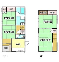足利市山川町の一戸建て
