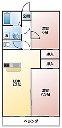クレセント三ツ木 105