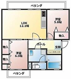 堀込第4住宅8棟 501