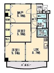 パステル大井手 3A