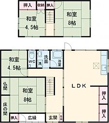 八町西2丁目借家 1
