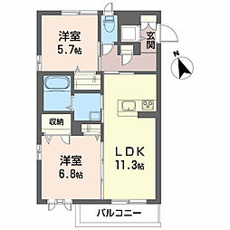 ベレオ新屋敷 106