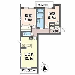 プランドール南矢野目 305