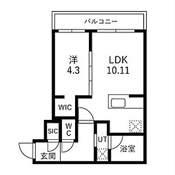仮)千歳北栄1丁目MS B棟 201