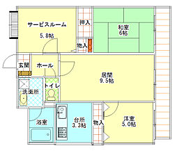 アーバンスクエア麻里布 1102