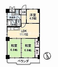 真締川ハイツ 306