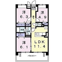 イースト　サンシャイン 402