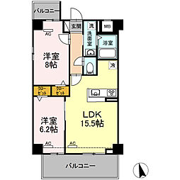 アルバグランデ三ツ矢橋 201