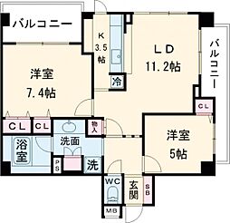 アンビシャスアベニュー河辺 401