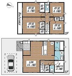 クレイドルガーデン吉川市新栄第5　1号棟 1