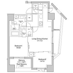 ザ・パークハビオ荏原中延プレイス 1001