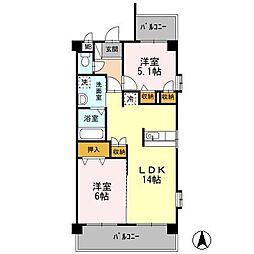 ベルコリーヌ星見坂 2A