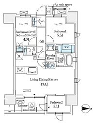 アヴァンカーサ町屋 408
