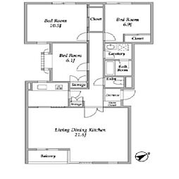 渋谷区上原3丁目