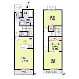 横須賀市田浦町2丁目の一戸建て