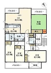 ハイツ東戸塚ＩＩＢ号棟 501