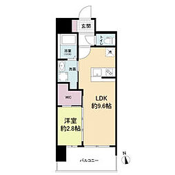 セレニテ難波グランデシュッド 1511