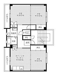 ビレッジハウス石巻2号棟 0502