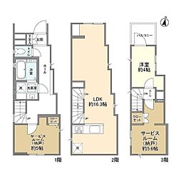 杉並区阿佐谷北3丁目の一戸建て
