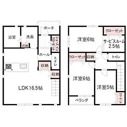 岐阜市茜部菱野2丁目の一戸建て