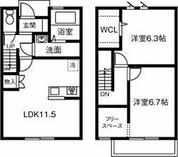 蒲郡市竹谷町上日山の一戸建て