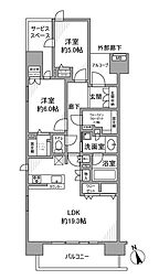 デュオヒルズ四日市鵜の森 1301