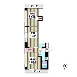 レイルビルII　旧パークサイド横山 301