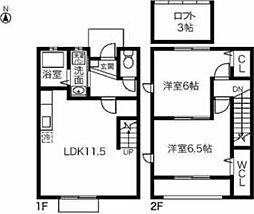 各務原市鵜沼各務原町3丁目の一戸建て