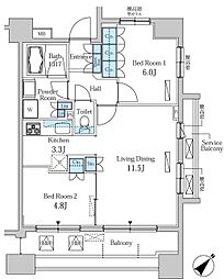 渋谷区幡ヶ谷1丁目