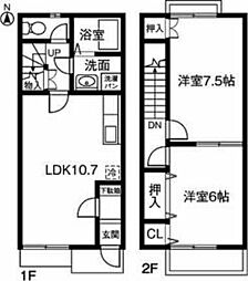 プラッサムコート万石B 105