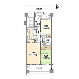 ウォルトンズコート長津田Ｂ棟 606