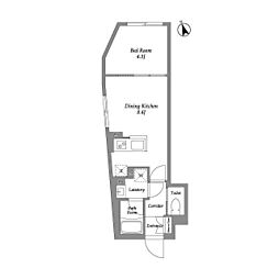 グローリオシェルト四谷坂町 201