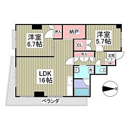 La Felice　旧レジデンス輝樹II 501