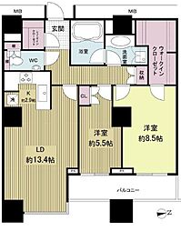 高輪ザ・レジデンス　タワー棟 2701