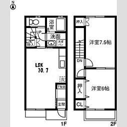 プラッサムコート日永C 101