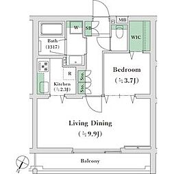 レジデンシャルスター白山シーズンテラス 102