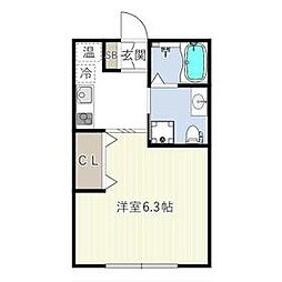 ハーモニーフラッツ不動前 202