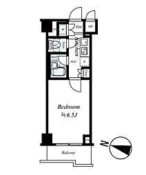 ルーブル武蔵小杉 602号室