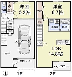 仮称）西之島中屋敷688連家轟 0000C