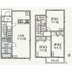 越谷市七左町1丁目の一戸建て