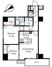 アーリアシティ尾久 401号室